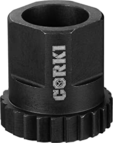 corki Cycles Bike Ring Nut Repair Tool, Lock Ring Nut Remover 24 Teeth Chrome Steel Rear Hub Lock Ring Nut Remover Installation Tool for DT Swiss 3 Pawl DT Swiss Ratchet Removal Hub Tools