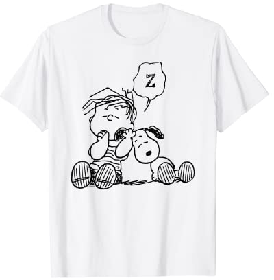 Erdnüsse - Linus Snoopy Snooze T-Shirt