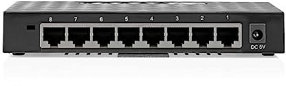 Nedis Netzwerkschalter | Wired Geschwindigkeit: Gigabit | Anzahl Ethernet-Ports: 8