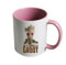 Mug/Tasse à café BABY GROOT Gardiens de la Galaxy - Idée cadeau de geek (Rose)