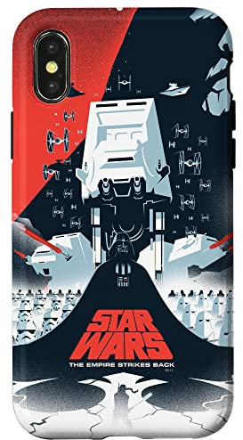 iPhone X/XS Star Wars The Empire Strikes Back Illustrated Movie Poster Case