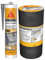 SIKA - Bande d'étanchéité autocollante - Résistant à la déchirure - Multisupports - Gris-vert (RAL 7009) - 10m x 300mm + Mastic Butyl pour joints et réparation - Noir - 310ml