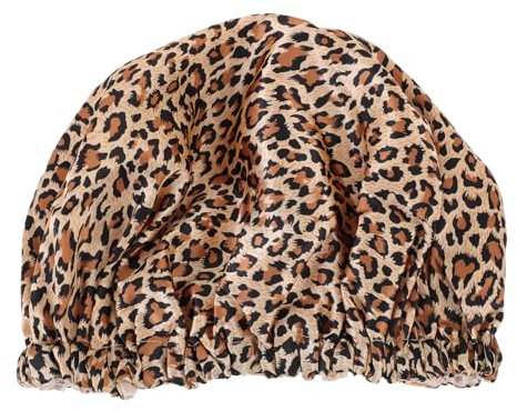 Satin Shower Cap Bonnet for Sleeping Multi Functional Hair Hat for Women Ideal for Curly and Natural Hair Soft and Comfortable Design for Bathing and Sleep