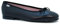 Callaghan 25013 Bailarina Mujer en Piel, con cordón periferico Ajustable (Negro, Sistema Tallas Calzado EU, Adulto, Números, Mediano, 37)