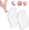 Cheekyglo Glass Foot File,Glass Foot File Callus Remover for Feet,Tempered Glass Foot File,Cheekyglo Foot File Glass,Crystal Feet Buffer,Ultra Fine Grind Foot File for Smoothing (2pcs)