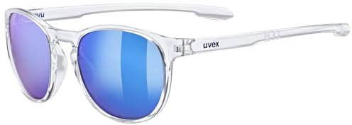 uvex LGL 53 - Sonnenbrille für Damen und Herren - starker Schutz vor Sonnenstrahlung - 100% UVA-, B, C Schutz - clear - one size