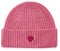 CODELLO Damen Wollmütze mit Herz-Applikation, Pink