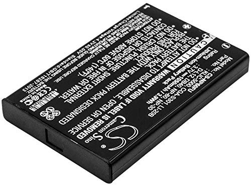 Peakbatt 1050mAh Battery Replacement for Sanyo VPC-HD100