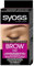 Syoss Brow Tint, Dark Brown Pack of 1, 10 ml