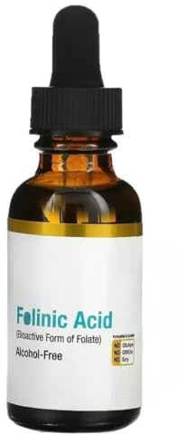 Acide folique DropIns, santé cardiaque, énergie - fonction cérébrale et digestive, soutien du foie - sans gluten, sans OGM, végétalien