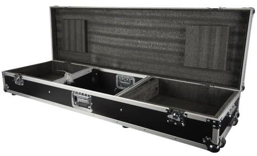 Citronic | Flight Case for 19 Inch Mixer & 2 x Turntables