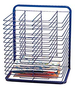 Cre8tive Minds Marvel Education Co. Economy Wäscheständer, 6,4 x 43,2 x 63,5 cm, Blau