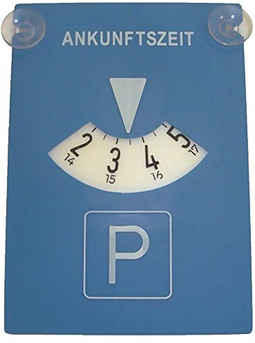 Unbekannt Motorrad Parkscheibe + 2 Saugern 36940 4007928369406
