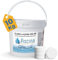 MR PISCINA Cloro per Piscina 4 azioni in PASTIGLIE 200 g - Pastiglie Cloro Piscina MULTIFUNZIONE: Clorante, Antialga, Stabilizzante pH e Flocculante (10kg)