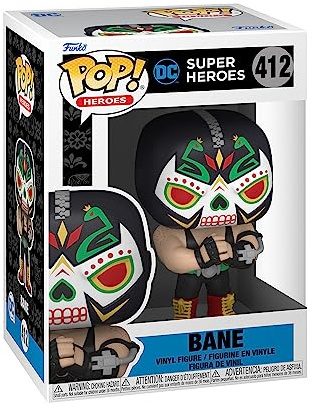 Funko Pop! Heroes: Dia De Los DC - Bane - DC Comics - Vinyl-Sammelfigur - Geschenkidee - Offizielle Handelswaren - Spielzeug Für Kinder und Erwachsene - Comic Books Fans