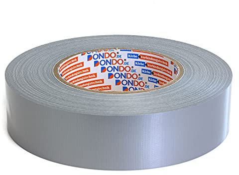 Panzertape Dontex-Pro Universal Gewebeband Gewebeklebeband Gewebeverstärktes Ductape silber 35mm x 50m