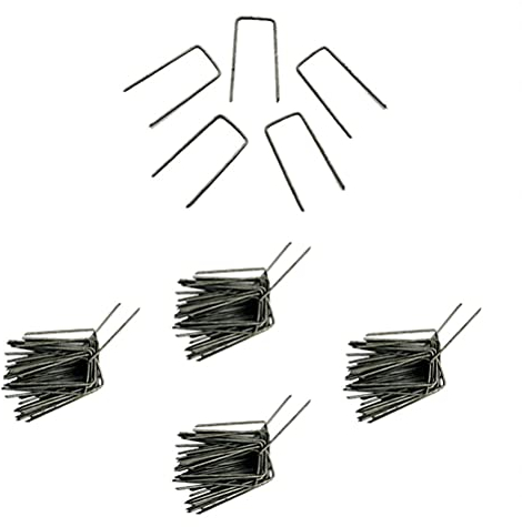 versandfuxx24 Steckklammern für Blumengestecke 17x35 MM - 100 Gr Befestigungsklammern für Kränze