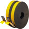 Dichtungsband Selbstklebend für Türen Fenster, 20mm(B) x 3mm(D)/10m Türdichtung Gummidichtung Schaumstoffband für Kollision Siegel Schalldämmung (Schwarz)