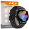 3X Protector Pantalla para Huawei Watch GT3 42mm - Huawei Watch GT Runner - Huawei Watch Ultimate, Cristal Vidrio Templado Premium