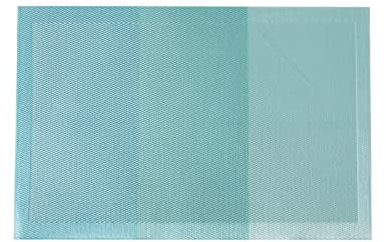 Tovagliette Americana Lago Blu Ciano Tovagliette Colazione PVC Tovagliette Americana Plastica Lavabili Antiscivolo Sottopiatti Resistente Al Calore Sotto Piatti Da Tavola 30x45cm 8 Pcs