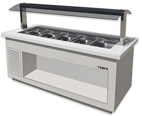 Saro Heißes Buffet Premium Line SB-H200 Weiss