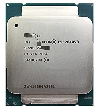 SHUOG Processeur CPU E5-2640V3 E5 2640v3 E5 2640 V3 2,6 GHz huit cœurs Sixteen-Thread 20M 90W LGA 2011-3