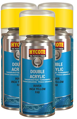 Hycote Rover Inca Yellow 150ml (Pack of 3)