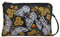 Anna by Anuschka Damen Slim Crossbody Handbemalte Umhängetasche, echtes Leder, schmal, Schmetterlingsdämmerung, Butterfly Dusk