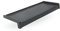 Seiletech.de Fensterbank Aluminium + Pulverbeschichtet | 50 cm | Anthrazit RAL 7016 | Tiefe 15 cm | Wetterfest | Inkl. PVC Endkappen | Fensterbrett | Aussenfensterbank | Fenstersims | Aussen