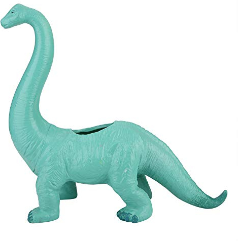 Niedlicher Dinosaurier-Blumentopf, Sukkulenten-Blumentopf, Cartoon-Dinosaurier-Blumentopf, Mini-Pflanztopf für Sukkulenten-Pflanzer, Hausgarten-Dekoration(Hellblau)