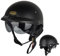 Halbhelme Motorradhelm Halbschalenhelm ECE Genehmigt Brain-Cap Offenem Helm Scooter-Helm Mit Eingebautem Visier Retro Jethelm Halbschale Roller-Helm Für Herren Damen C,XXXL