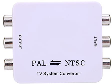 PAL NTSC Bidirektionaler Minikonverter Minikonverter, PAL NTSC SECAM PAL NTSC SECAM zu NTSC PAL HD 1080P TV Video System Converter Switcher Adapter PAL NTSC Bidirektionaler