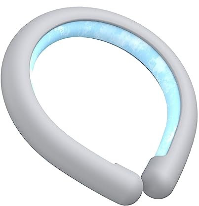 Cooler Neck Tube, Necks Fine Cooling Tube, tragbarer Necks Cooling Tube, tragbarer Ice Cooling Neck Wrap, handfreier Neck Cooling für Outdoor-Arbeiter, Laufen, Wandern, Radfahren, Sport