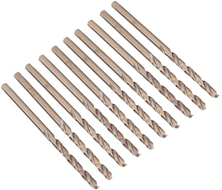 M35 HSS-CO 1.0-5.0MM Cobalt Drill Bit Set for Drilling in Stainless Steel (1mm)