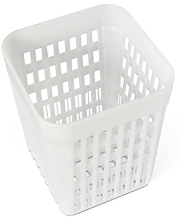 BYUTFA Panier à Couverts Panier Lave-Vaisselle Vaisselle en Plastique Tamis Vaisselle Drain Panier de Rangement Boîte de Rangement pour Fourchette Cuillère Aides de Cuisine