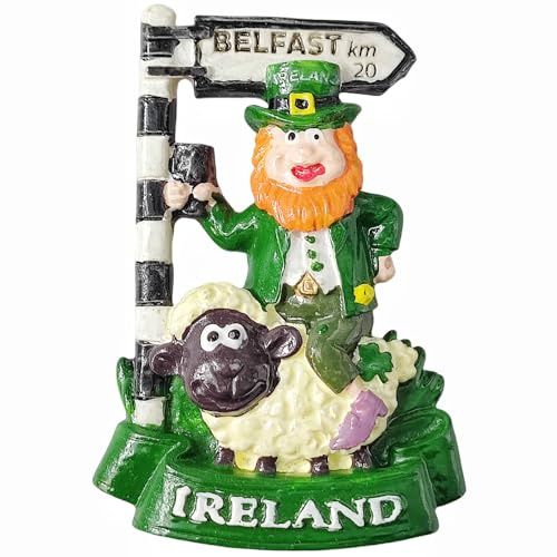 Belfast Irland Kühlschrankmagnet, Touristen-Souvenir, Kühlschrank, 3D-Dekoration, Handwerk