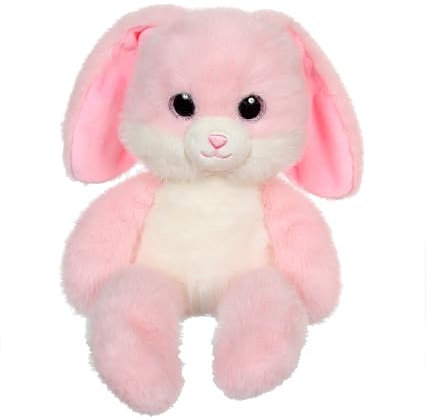 Gipsy Toys – Peluche Lapin LEGGIES Rose Poudre - 48 CM