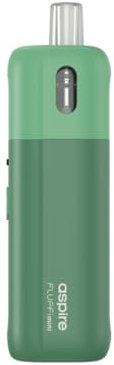 aspire Fluffi mini – Kit Cigarette électronique rechargeable 1100mAh (Sans e-liquide, sans nicotine ni tabac (vert)