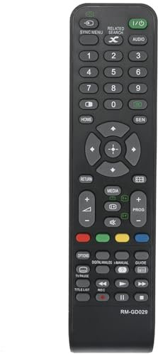 RM-GD029 RMGD029 Replacement Remote Control fit for Sony Bravia LCD TVs KDL-24W600A KDL24W600A