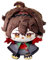 TOPLITHE Genshin Kuscheltier Schlüsselanhänger, 12CM Anime Plüschtier Niedliche Weiche Stoffpuppe Impact Carcoon Figur Als Geschenk for Fans(Gaming)