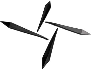 harayaa 4 Stück Snowboard Grip Pads für Besseren Halt Beim Wintersport, Schwarz