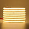 Wisada Bande LED COB 24V, 320 LEDs/m, IP68 étanche, Bande LED Flexible pour Décoration de Toit Salon Cuisine (Blanc chaud (3000-3500K), 5M)