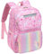 Bagseri Rucksack Kinder für Mädchen - Einhorn Kinderrucksack für Kinder 3 bis 8, Vorschule Kindergartenrucksack mit isolierter Tasche und reflektierendem Streifen, Rosa