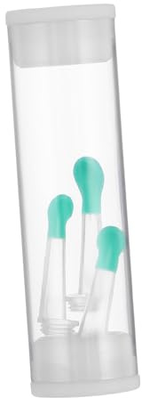 NIYANGLE 3Pcs Silicone Ear Cleaner Replacement Tips Soft Comfortable Ear Wax Removal Spoon Covers for Easy Home Care and Reusable Cleaning Tool