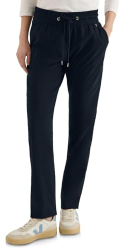 Cecil Leichte Hose im Casual Fit mit Stretch universal Blue S