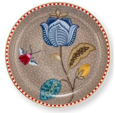 Pip Studio Blooming Tales Fantasy Khaki Teebeutelablage 9cm