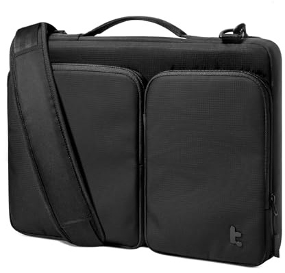 tomtoc Laptoptasche 16 Zoll für 16-Zoll MacBook Pro M5 Pro/Max (2026) A3428 A3429, M4/M3, 360° Schutz Wasserabweisend Notebooktasche Platz für Ladegerät, Dauerhaft Laptophülle für Tägliches Pendeln
