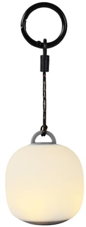Akfldms Linterna LED Recargable para Camping, Lámpara de Silicona Suave con Forma de Huevo, 3 Modos de Iluminación, Ideal para Exteriores y un