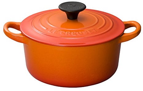 Le Creuset Cast Iron Round Casserole 16 cm, Volcanic