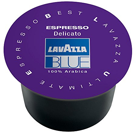 Lavazza - Café en capsule Espresso Delicato 100% Arabica - Rôtissage Moyen - Machine à Expresso - Capsule - 100 Unités - 4 Paquets de 25